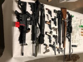 Soquel man arrested after search uncovers a pound of meth, guns