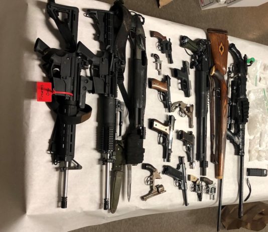 Soquel man arrested after search uncovers a pound of meth, guns