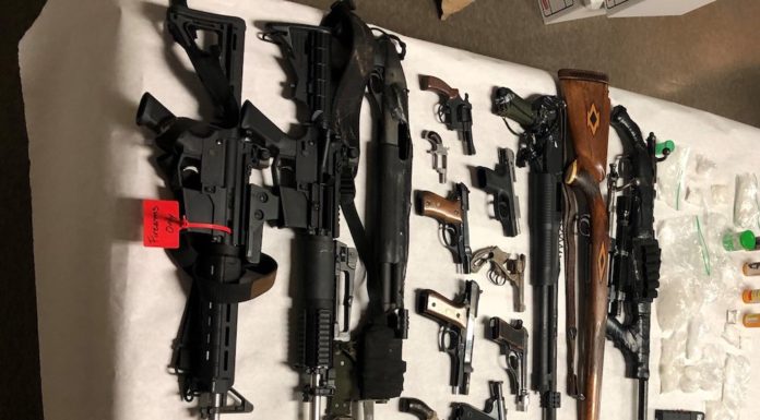 Soquel man arrested after search uncovers a pound of meth, guns