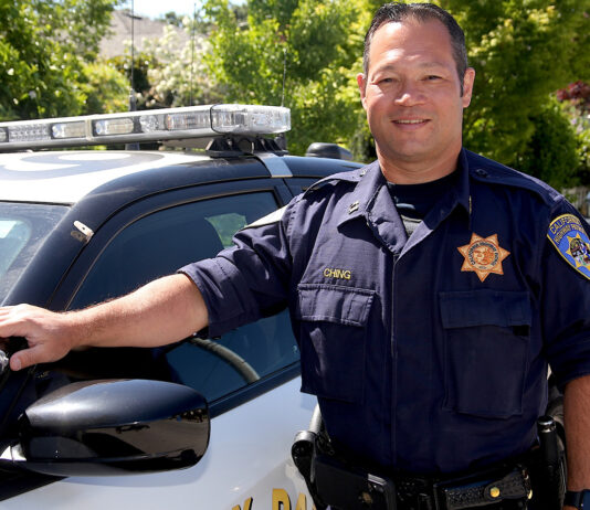 New Captain at local CHP aron ching CHP