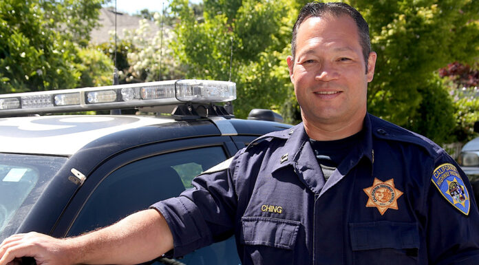 New Captain at local CHP aron ching CHP