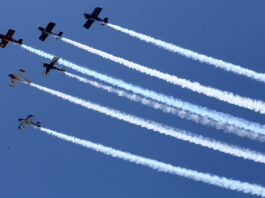 Flyover honors first responders, essential workers Covid-19 flyover