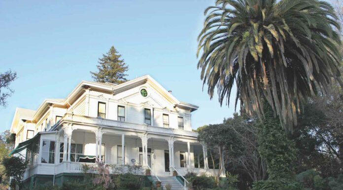 The historic Mangels House aptos Mangels House