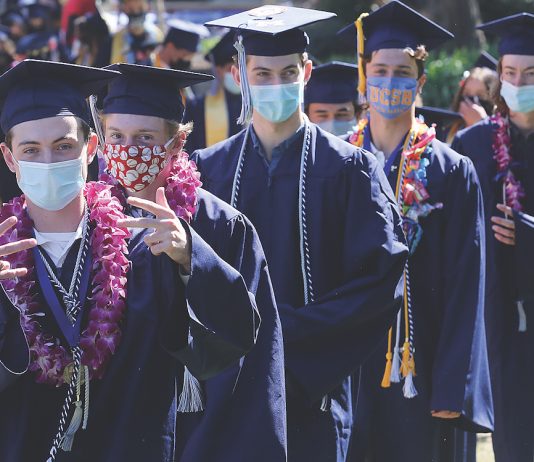 Aptos High graduates map out future Aptos High school graduation