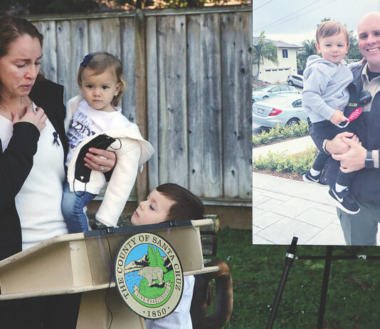 County park will honor late Sheriff’s deputy Santa Cruz County Sheriff's Sgt. Damon Gutzwiller
