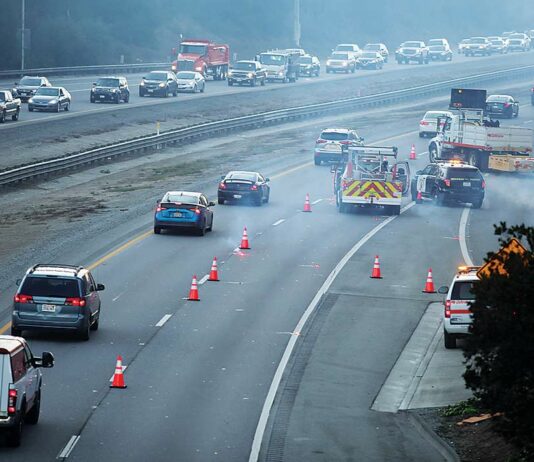 Pedestrian struck, killed on Highway 1 highway 1 freedom boulevard fatal crash caltrans california highway patrol