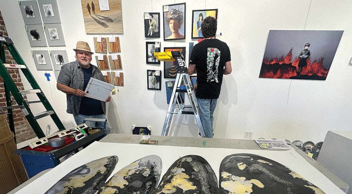 Pajaro Valley Arts hangs 2nd show of the year