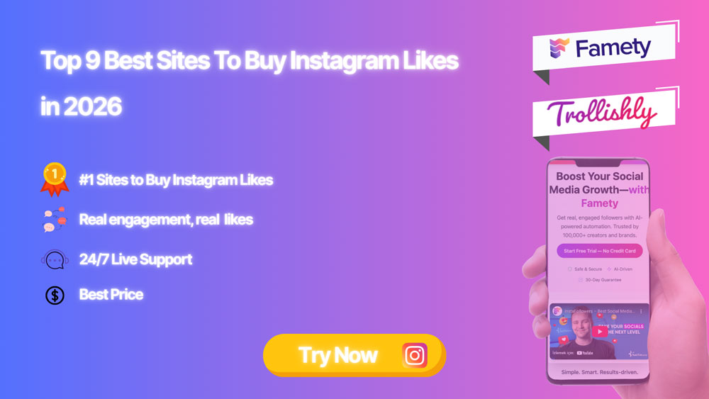 Top 9 best sites to buy Instagram likes in 2026