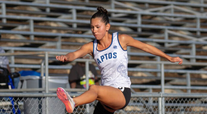 Aptosā Ella Boyes sets school record in 300 hurdles | CCS track and field