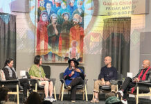 Quilt show honors Gazan children