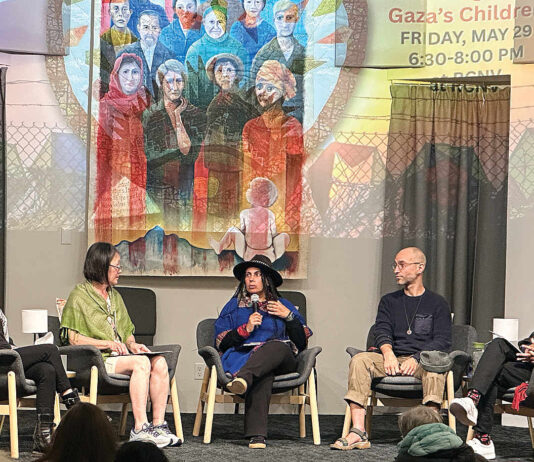 Quilt show honors Gazan children