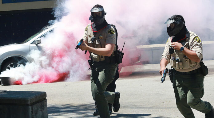 Â First responders train for an active shooter