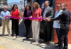 Aztecas Youth Soccer Club unveils new clubhouse Santa Cruz County District Attorney Jeff Rosell, left, joins Aztecas Youth Soccer Academy founder Gina Castañeda, Chief Probation Officer Sandra Mendez, 1440 Multiversity co-creator Joanie Kriens, Santa Cruz County Superintendent of Schools Faris Sabbah, Ramon Gomez from Santa Cruz County Supervisor Felipe Hernandez’s office and Watsonville Police Chief Brian Shab in a ribbon-cutting ceremony at Aztecas new clubhouse.